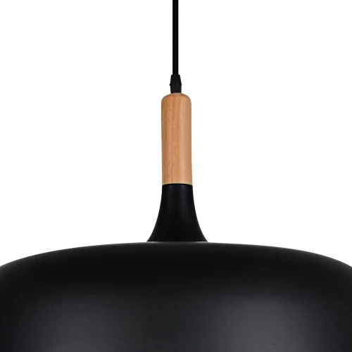 PENDENTIF EN ALUMINIUM NOIR LEAH 48CM