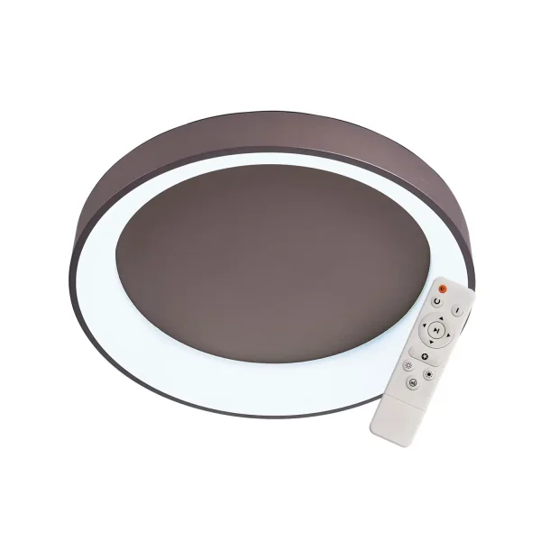 PLAFONNIER LED FELICIANO 64W RÉGLABLE CAFÉ PLAFONNIER LED FELICIANO 64W RÉGLABLE CAFÉ