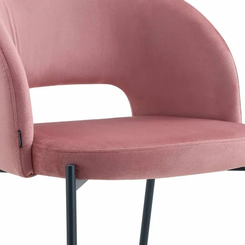 CHAISE TAPISSÉE ROSE CLOTILDE CHAISE TAPISSÉE ROSE CLOTILDE