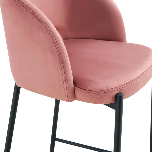 TABOURET TAPISSÉE ROSE CLOTILDE TABOURET TAPISSÉE ROSE CLOTILDE