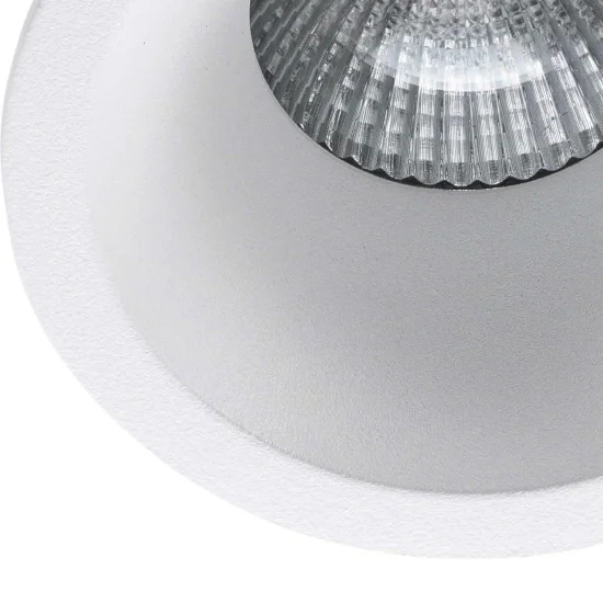 SPOT ENCASTRÉ ROND EXTRA PROFOND 3,5 CM EN ALUMINIUM BLANC 2
