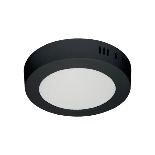 DOWNLIGHT LED DE SURFACE CIRCULAIRE 6W 3000K-6000K Ø 12 CM NOIR DOWNLIGHT LED DE SURFACE CIRCULAIRE 6W 3000K-6000K Ø 12 CM NOIR