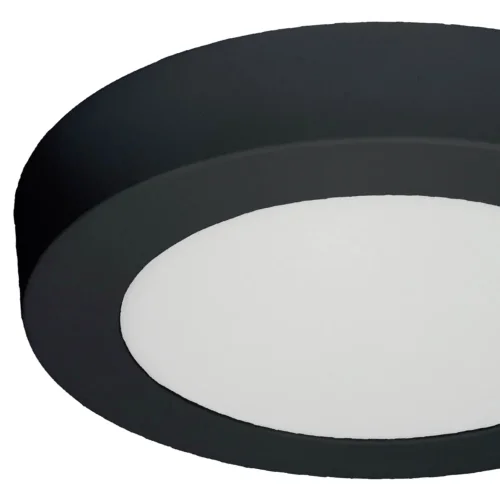 DOWNLIGHT LED DE SURFACE CIRCULAIRE 18W 3000K-6000K Ø 22 CM NOIR DOWNLIGHT LED DE SURFACE CIRCULAIRE 18W 3000K-6000K Ø 22 CM NOIR