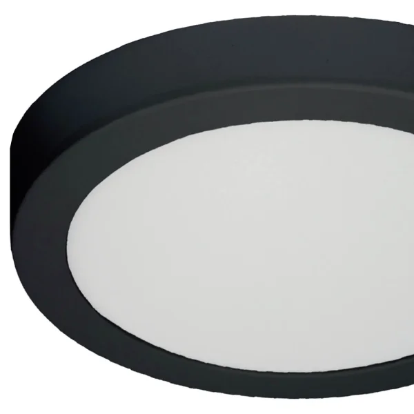 DOWNLIGHT LED SUPERFICIE CIRCULAIRE 24W 3000K-6000K Ø 29,5 CM NOIR DOWNLIGHT LED SUPERFICIE CIRCULAIRE 24W 3000K-6000K Ø 29,5 CM NOIR