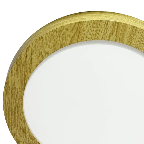 DOWNLIGHT LED DE SUPERFÍCIE CIRCULAIRE 18W 3000K-6000K Ø 22 CM COULEUR BOIS DOWNLIGHT LED DE SUPERFÍCIE CIRCULAIRE 18W 3000K-6000K Ø 22 CM COULEUR BOIS