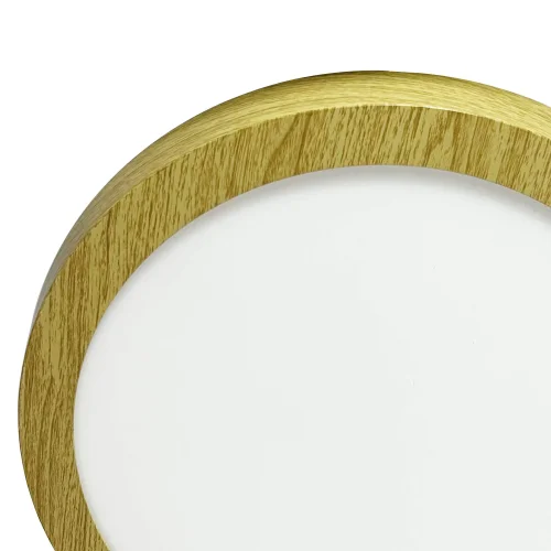 DOWNLIGHT LED DE SURFACE CIRCULAIRE 24W 3000K-6000K Ø 29,5 CM COULEUR BOIS DOWNLIGHT LED DE SURFACE CIRCULAIRE 24W 3000K-6000K Ø 29,5 CM COULEUR BOIS