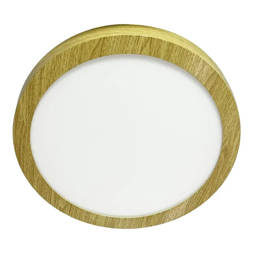 DOWNLIGHT LED DE SURFACE CIRCULAIRE 24W 3000K-6000K Ø 29,5 CM COULEUR BOIS DOWNLIGHT LED DE SURFACE CIRCULAIRE 24W 3000K-6000K Ø 29,5 CM COULEUR BOIS