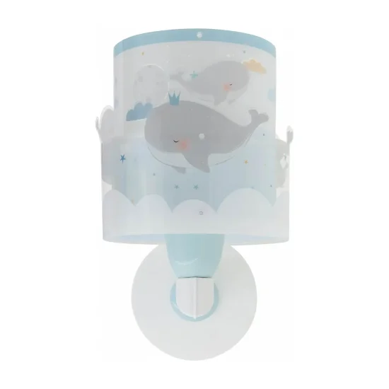 APPLIQUE MURAL ENFANT WHALE DREAMS BLEU 2