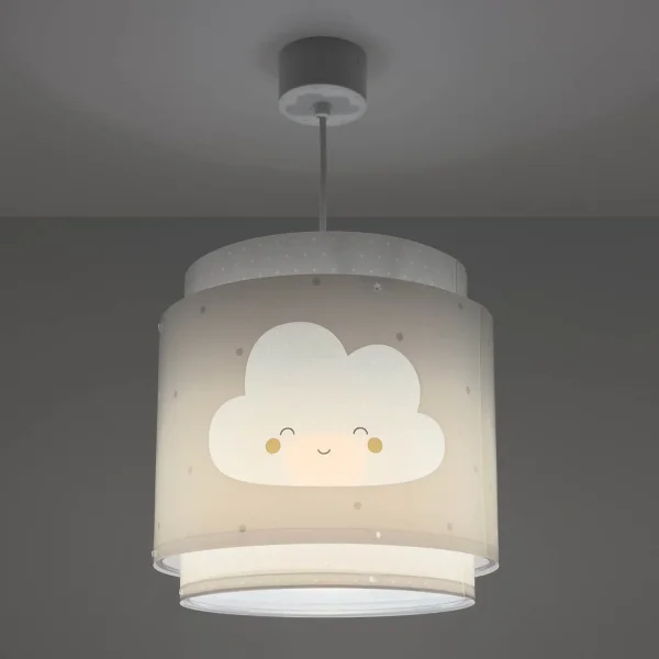 LAMPE DE SUSPENSION ENFANT NUAGE GRIS LAMPE DE SUSPENSION ENFANT NUAGE GRIS