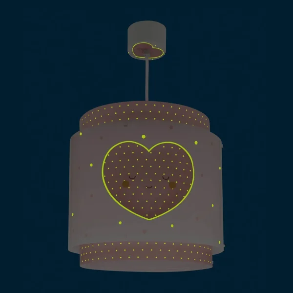 SUSPENSION DE PLAFOND ENFANT CŒUR ROSE SUSPENSION DE PLAFOND ENFANT CŒUR ROSE