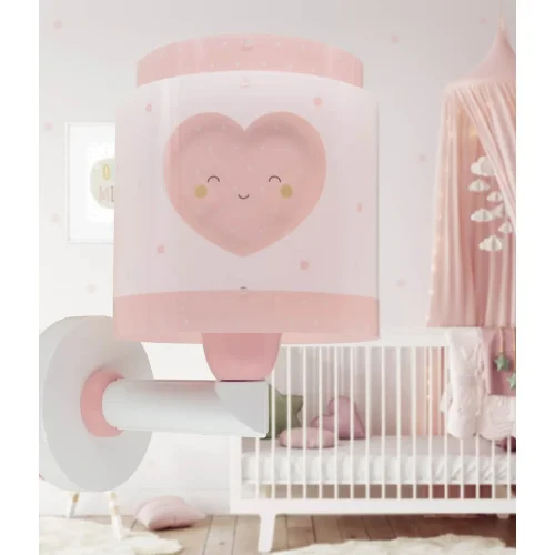 APPLIQUE MURAL ENFANTIN COEUR ROSE APPLIQUE MURAL ENFANTIN COEUR ROSE