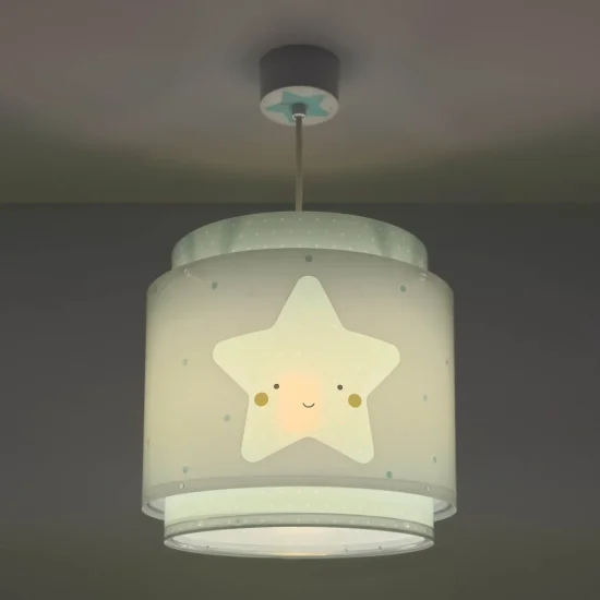 SUSPENSION ENFANT ÉTOILE BLEUE 2