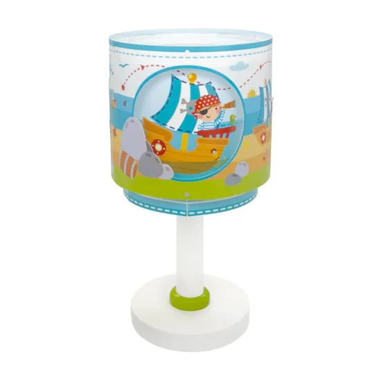 LAMPE DE TABLE ENFANT ÎLE AUX PIRATES