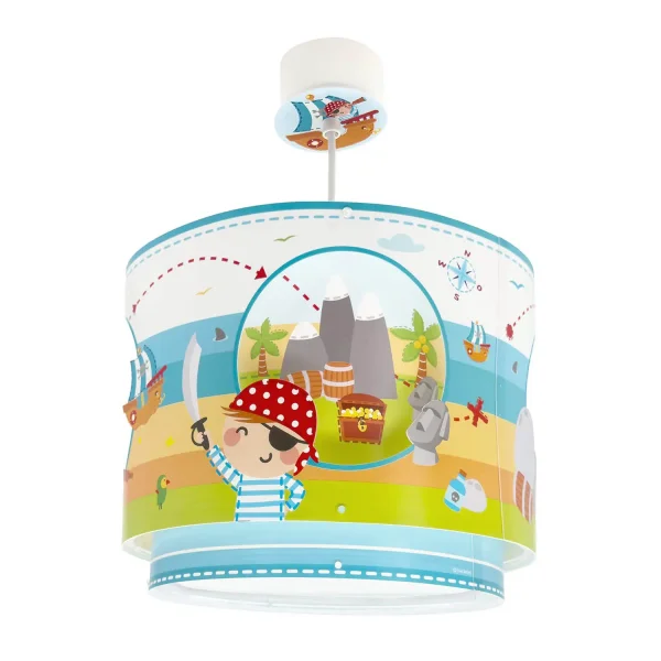 LAMPE DE TABLE ENFANT ÎLE DES PIRATES