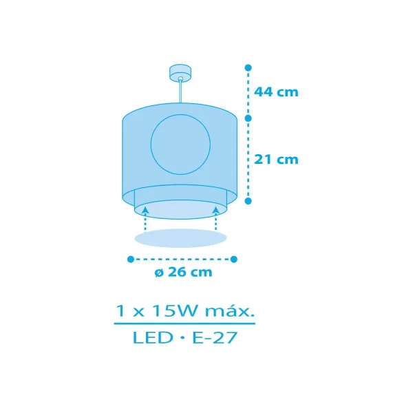 LAMPE DE TABLE ENFANT ÎLE DES PIRATES