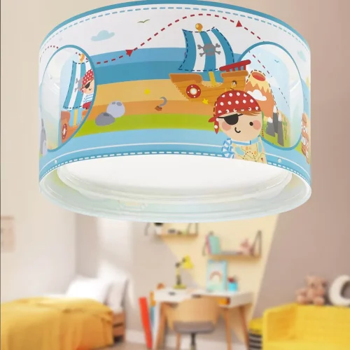 PLAFONNIER ENFANT ÎLE PIRATE