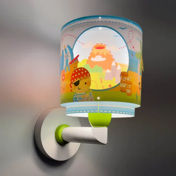 APPLIQUE MURAL ENFANT ÎLE AUX PIRATES APPLIQUE MURAL ENFANT ÎLE AUX PIRATES