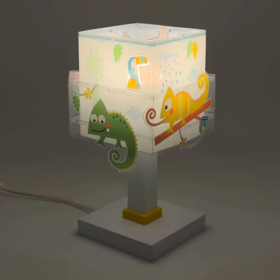 LAMPE DE TABLE ENFANT ANIMAUX DE LA JUNGLE 2