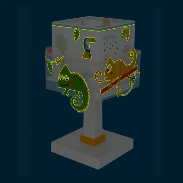 LAMPE DE TABLE ENFANT ANIMAUX DE LA JUNGLE