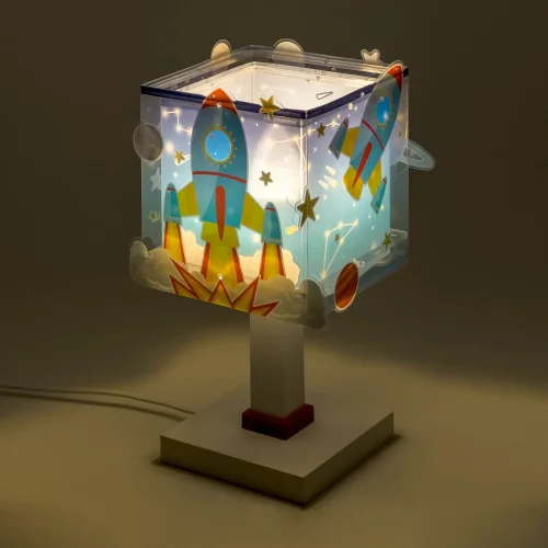 LAMPE DE TABLE ENFANT FUSÉE