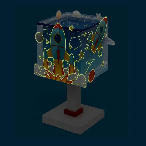 LAMPE DE TABLE ENFANT FUSÉE