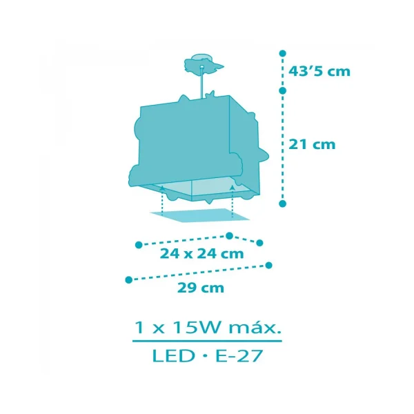 SUSPENSION ENFANTINE FUSÉE