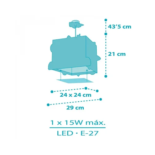 SUSPENSION ENFANTINE FUSÉE