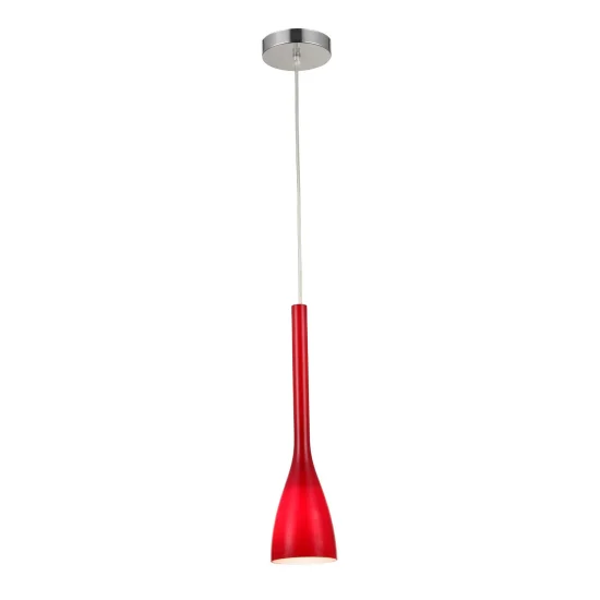 Suspension 1 Lumière Chelsea Rouge, Lampes et éclairage | Lúzete 2