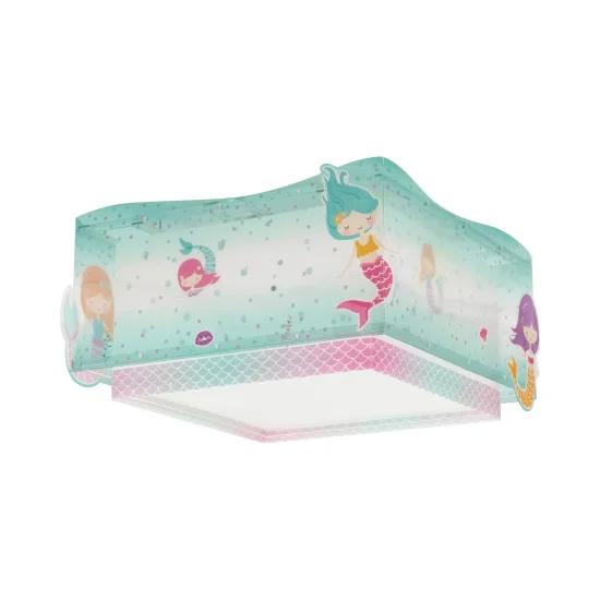 PLAFONNIER POUR ENFANTS 2 LUMIÈRES SIRÈNES