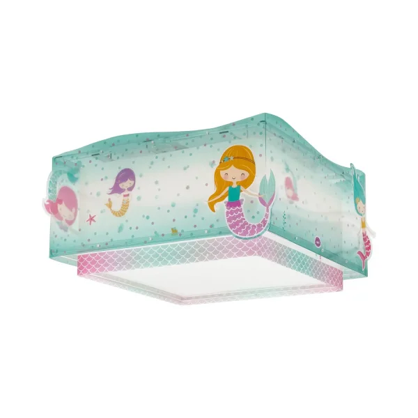 PLAFONNIER POUR ENFANTS 2 LUMIÈRES SIRÈNES