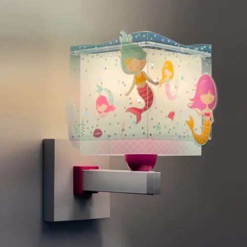 APPLIQUE MURAL POUR ENFANTS SIRÈNES APPLIQUE MURAL POUR ENFANTS SIRÈNES