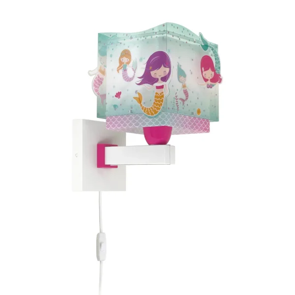 APPLIQUE MURAL POUR ENFANTS SIRÈNES APPLIQUE MURAL POUR ENFANTS SIRÈNES