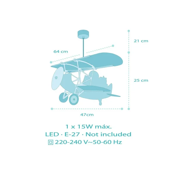 SUSPENSION POUR ENFANTS LION PLANE