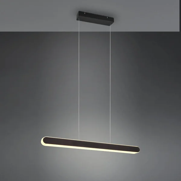 SUSPENSION LUMINEUSE LED 48W 2700-6500K NOIR HELENA