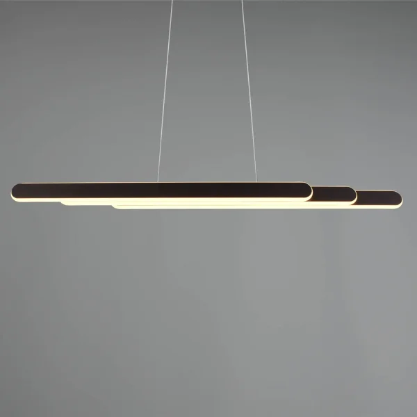 SUSPENSION LUMINEUSE LED 48W 2700-6500K NOIR HELENA