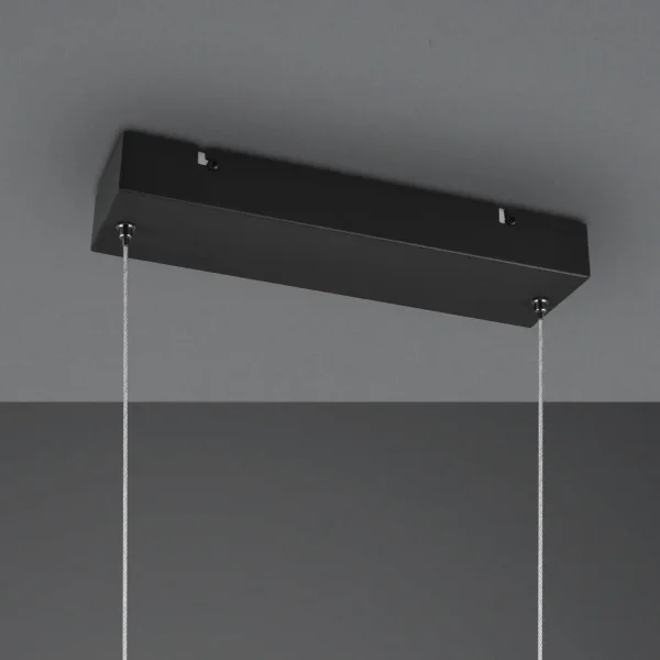 SUSPENSION LUMINEUSE LED 48W 2700-6500K NOIR HELENA