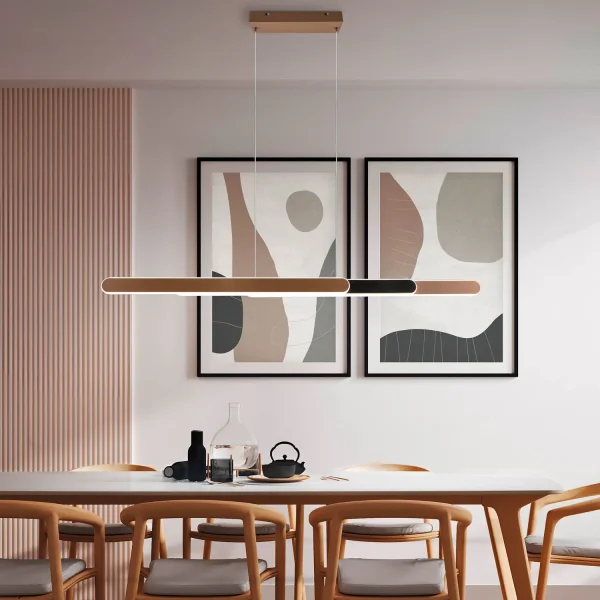 SUSPENSION LUMINEUSE LED 48W 2700-6500K COFFEE HELENA