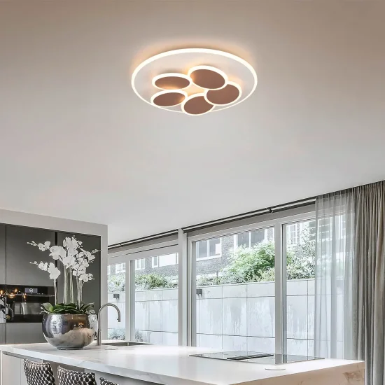 PLAFONNIER LED 35W 2700-6500K GRIS MILAN 2