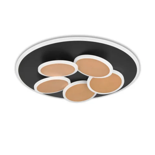 PLAFONNIER LED 35W 2700-6500K NOIR/OR MILAN PLAFONNIER LED 35W 2700-6500K NOIR/OR MILAN