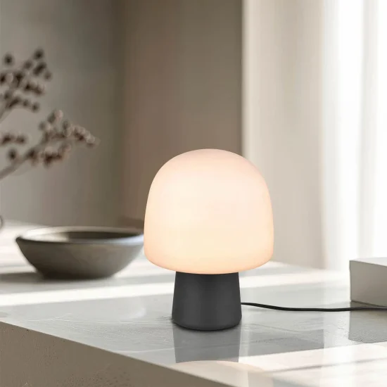 LAMPE DE TABLE EN MÉTAL NOIR E14 SINCLAIR