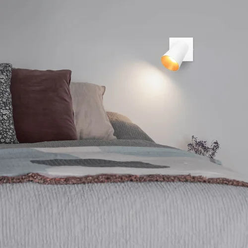 SPOT DE PLAFOND/MUR EN MÉTAL BLANC GU10 SILVANO SPOT DE PLAFOND/MUR EN MÉTAL BLANC GU10 SILVANO