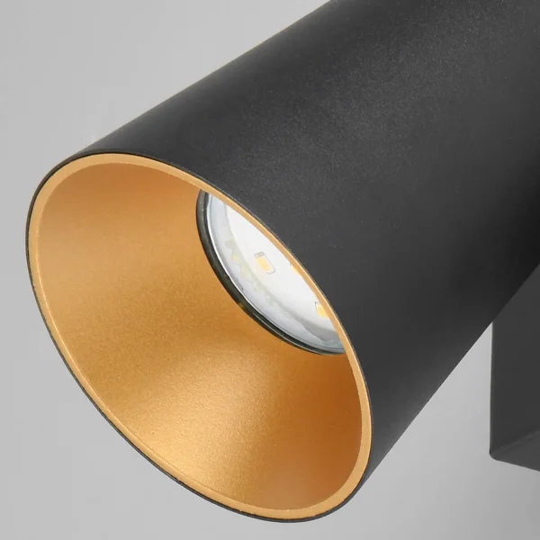 SPOT PLAFOND/MUR EN MÉTAL NOIR GU10 SILVANO SPOT PLAFOND/MUR EN MÉTAL NOIR GU10 SILVANO