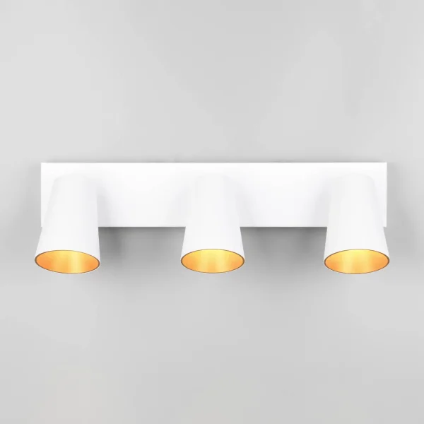 SPOT PLAFOND/MURAL 3 LUMIÈRES MÉTAL BLANC GU10 SILVANO SPOT PLAFOND/MURAL 3 LUMIÈRES MÉTAL BLANC GU10 SILVANO