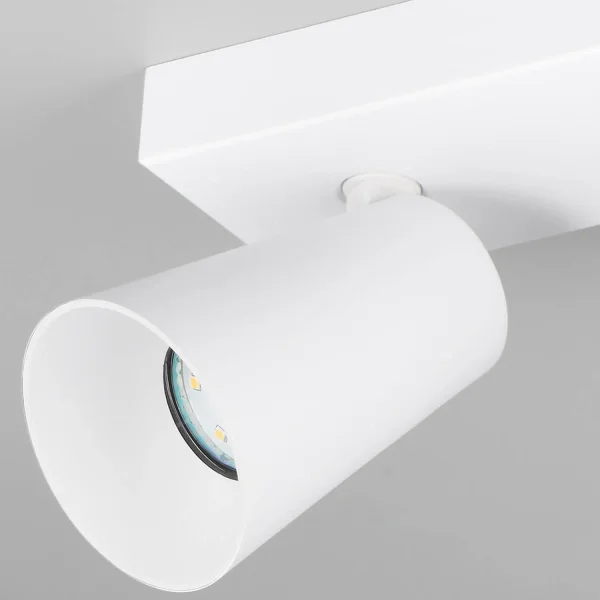 SPOT PLAFOND/MURAL 3 LUMIÈRES MÉTAL BLANC GU10 SILVANO SPOT PLAFOND/MURAL 3 LUMIÈRES MÉTAL BLANC GU10 SILVANO