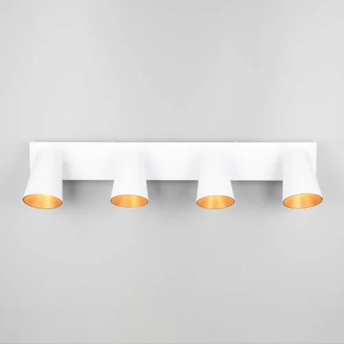 SPOT PLAFOND/MURAL 4 LUMIÈRES MÉTAL BLANC GU10 SILVANO SPOT PLAFOND/MURAL 4 LUMIÈRES MÉTAL BLANC GU10 SILVANO