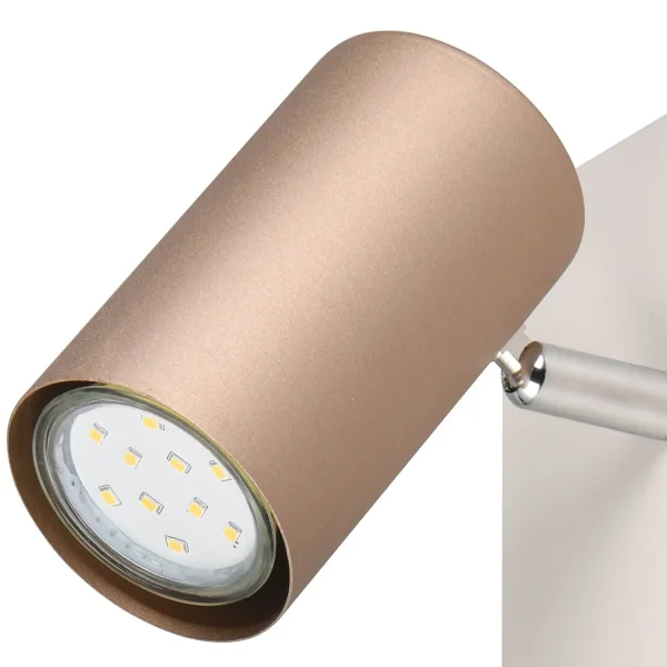 SPOT DE PLAFOND/MUR MÉTAL COFFEE/GRIS GU10 GRAFTON SPOT DE PLAFOND/MUR MÉTAL COFFEE/GRIS GU10 GRAFTON