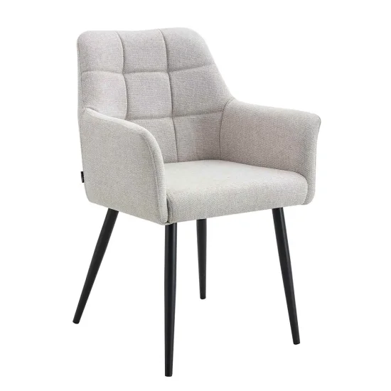FAUTEUIL TAPISSÉ SABLE FABRIZIO 2