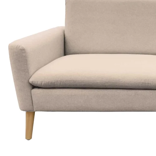 CANAPÉ 3 PLACES OASIS COULEUR SABLE