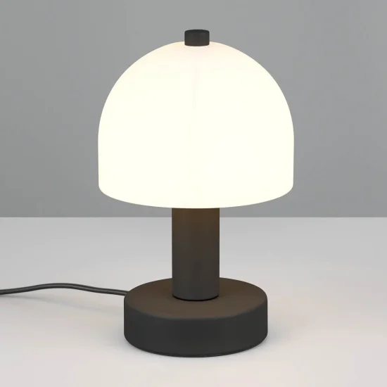 LAMPE DE TABLE MÉTAL NOIR E14 GASPAR