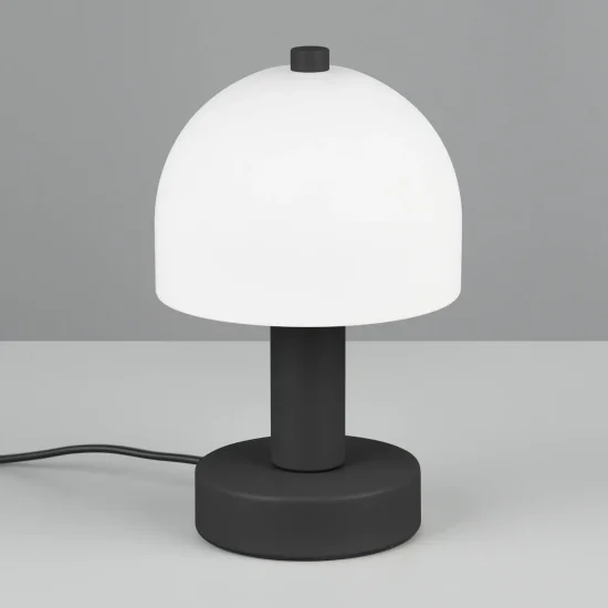 LAMPE DE TABLE MÉTAL NOIR E14 GASPAR 2